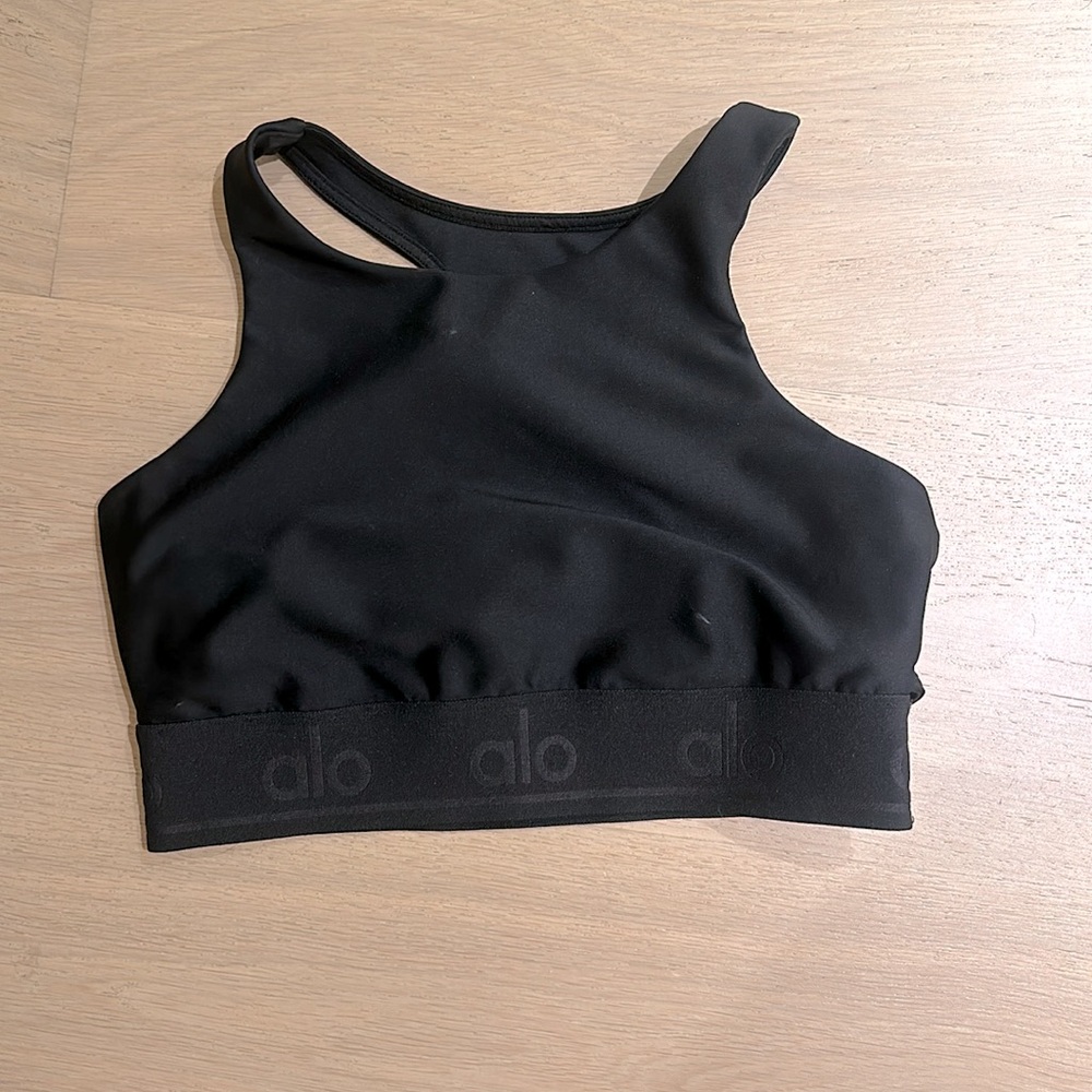 ALO Yoga Black Sports Bra size S